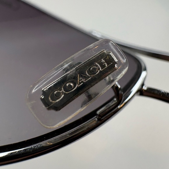 COACH ALLEGRA (S567) GUNMETAL SUNGLASSES 61•16•120 Coach Sunglasses - Picture 11 of 16